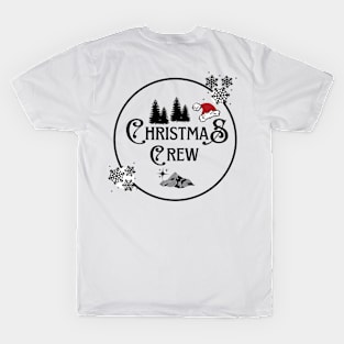 North Pole Christmas Squad Christmas Crew Christmas Tree Reindeer Xmas Santa T-Shirt